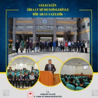 Kırşehir İl Tarım ve Orman İl Müdürü Mustafa İLMEÇ Fakültemizde Seminer Verdi