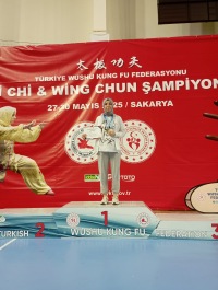 Outstanding Achievement by Our Student Hatice Ünal at the Türkiye Wushu/Kung Fu Championship