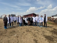 Zootekni Bölümü Öğrencileri Süt Sığırcılığı İşletmesine Teknik Gezi Düzenledi