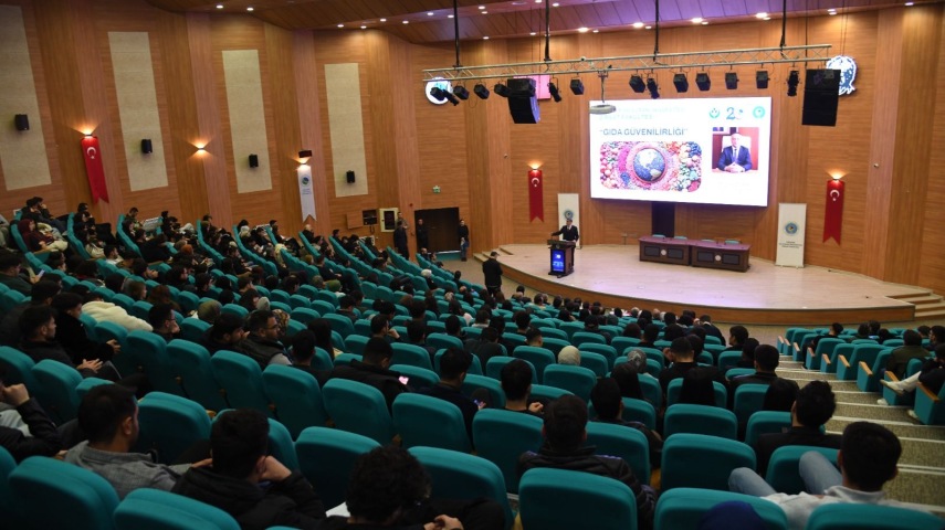 Gıda ve Kontrol Genel Müdürü Dr. Ersin Dilber’den “Gıda Güvenilirliği” Konferansı